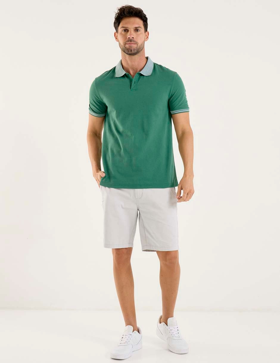 Playera tipo polo Contempo para hombre