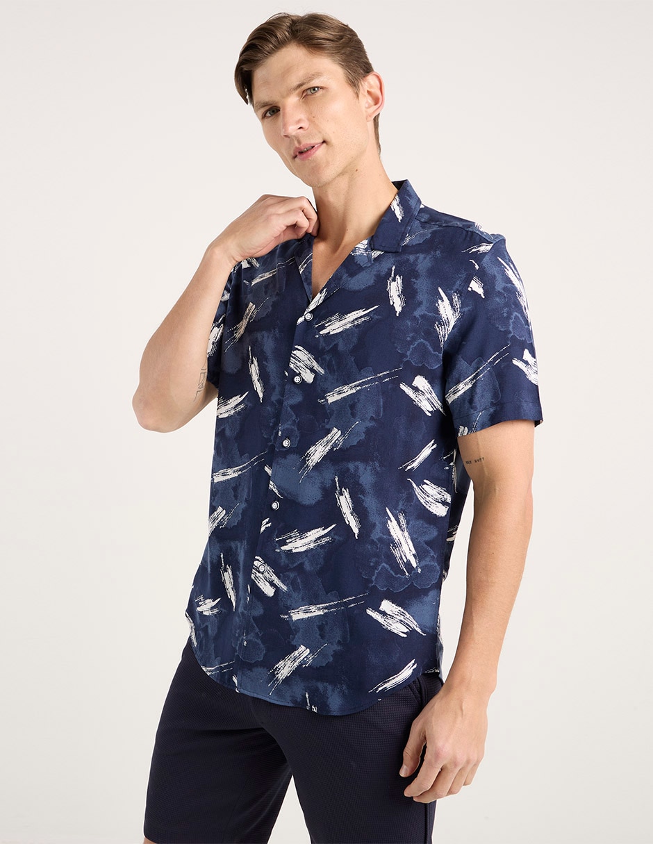 Camisa casual manga corta para hombre Camisa casual manga corta para hombre