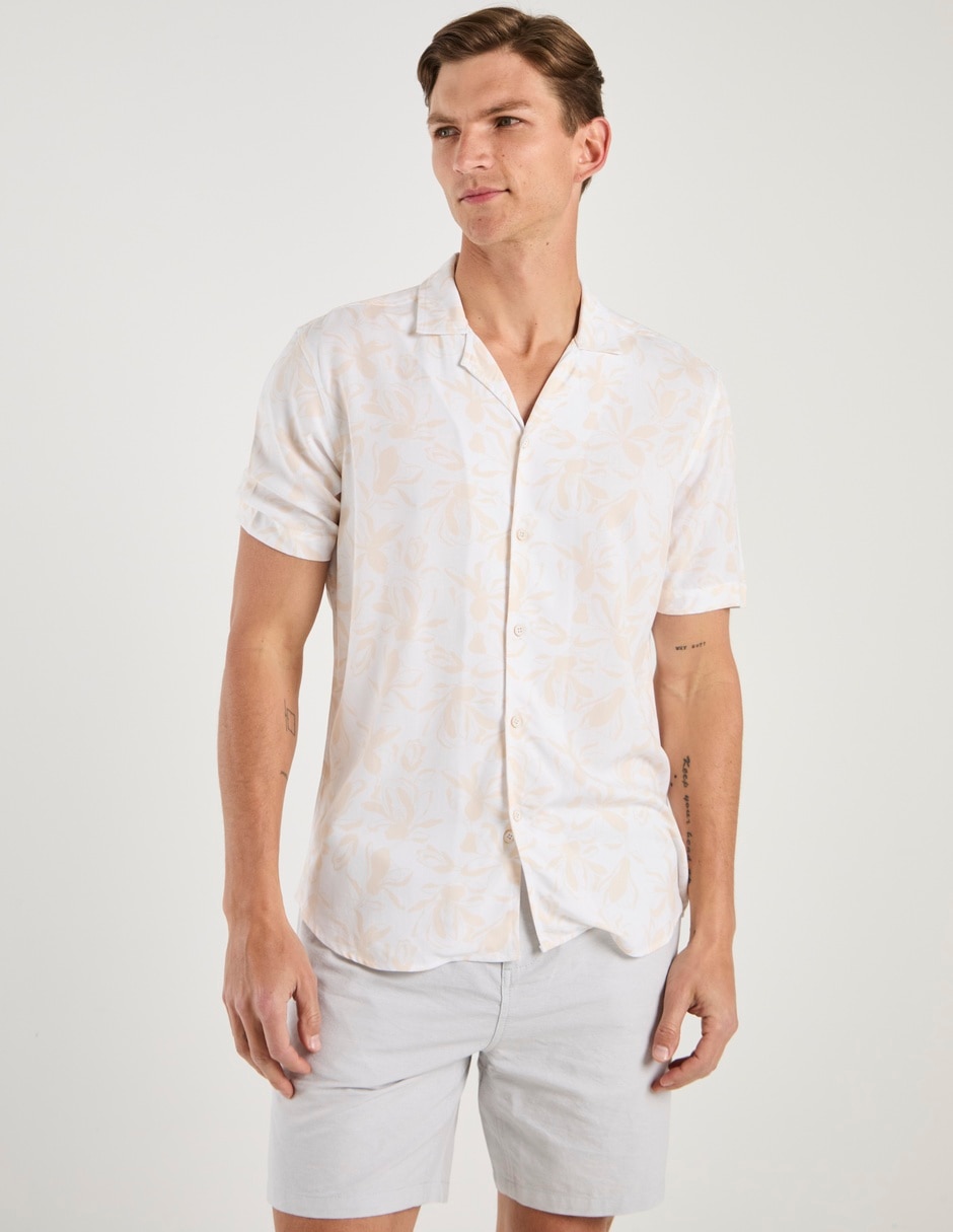 Camisa casual manga corta para hombre Camisa casual manga corta para hombre