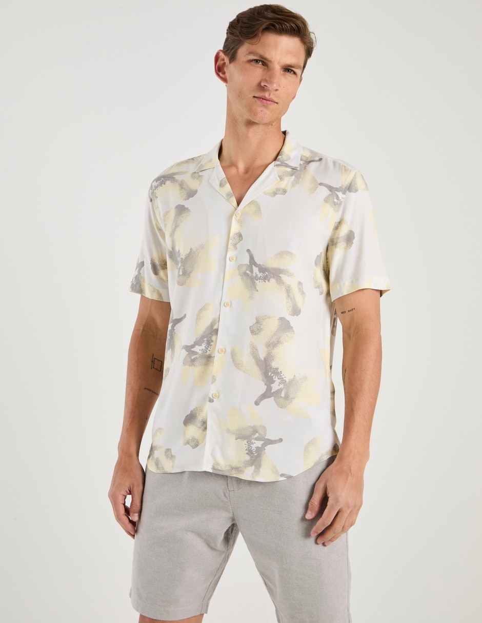 Camisa casual manga corta para hombre Camisa casual manga corta para hombre