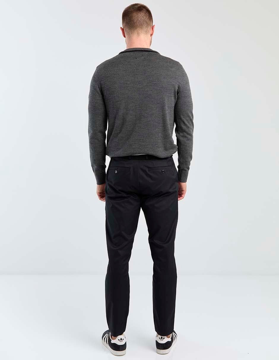 Pantalón business casual chino recto para hombre 2