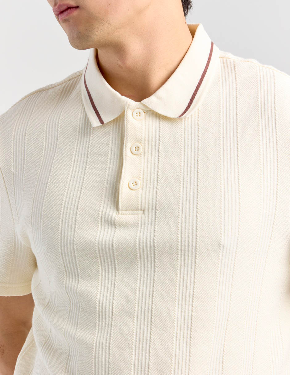 Playera tipo polo Contempo para hombre