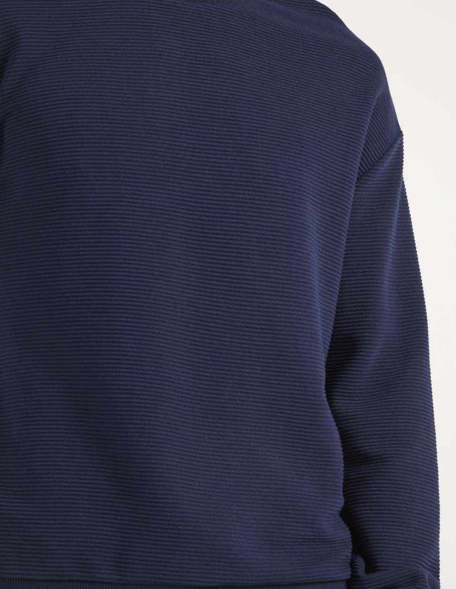 SUDADERA COH26129-3 CO, G, AZUL MARINO