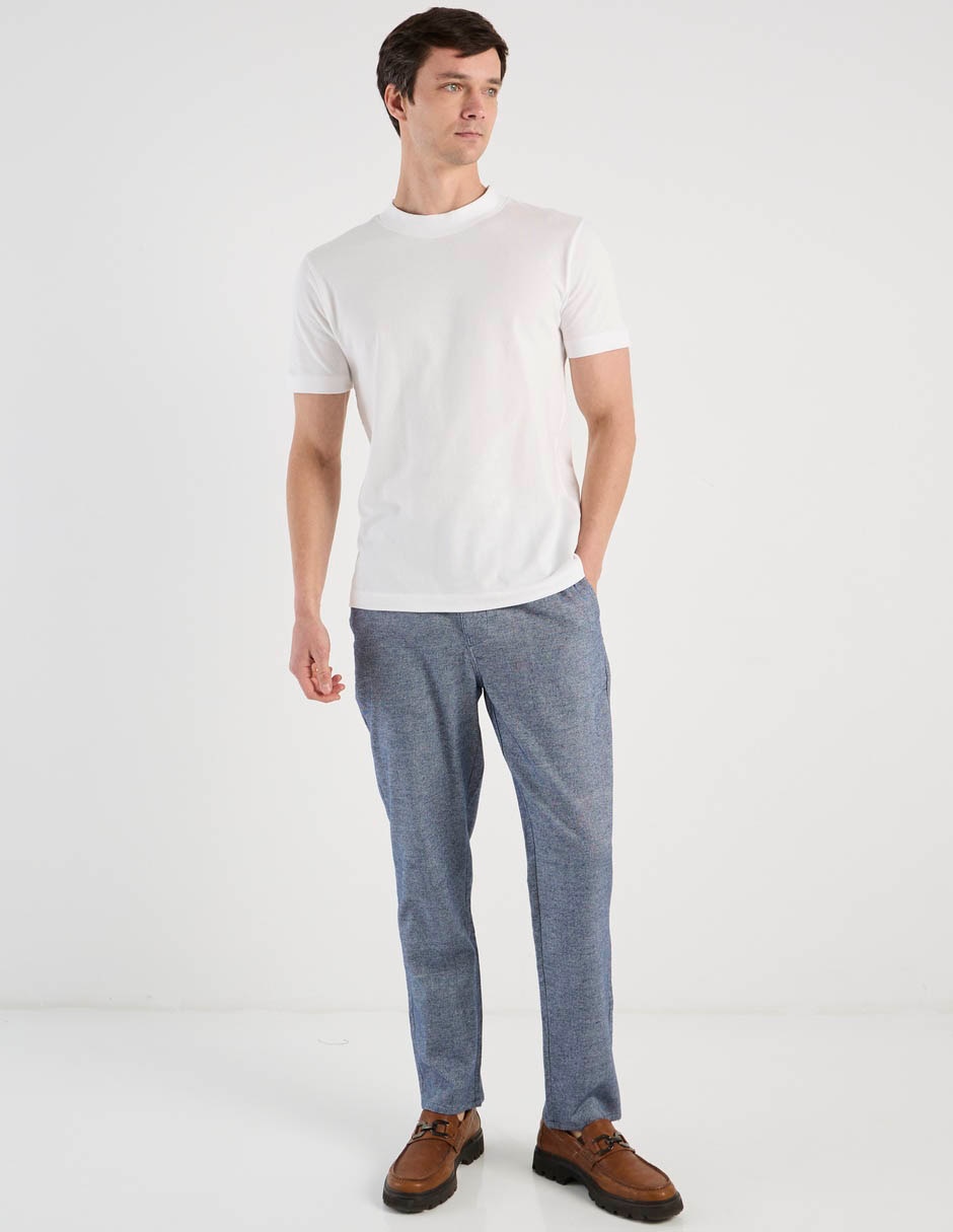 PANTALON JOGGER CONTE, 32, AZUL MARINO