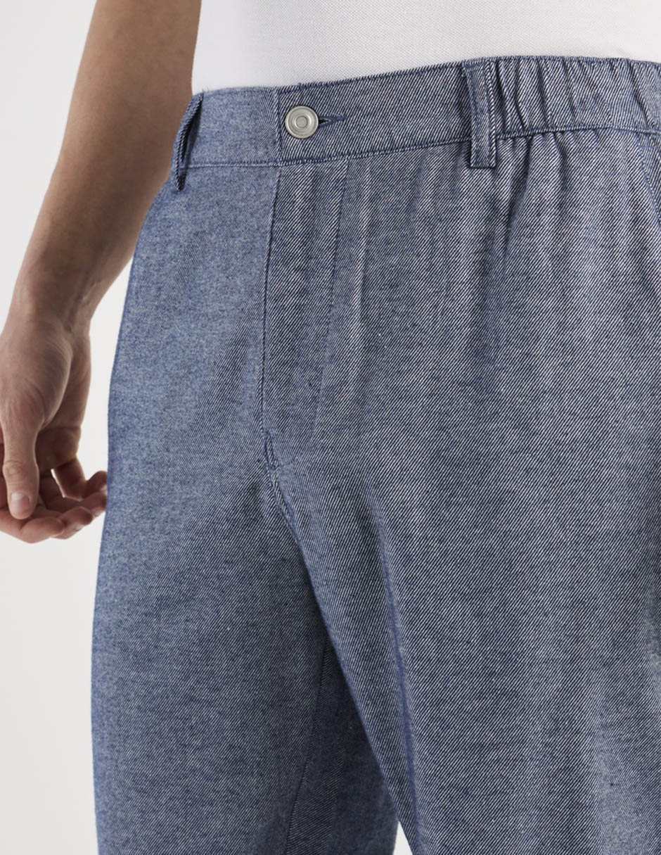PANTALON JOGGER CONTE, 32, AZUL MARINO