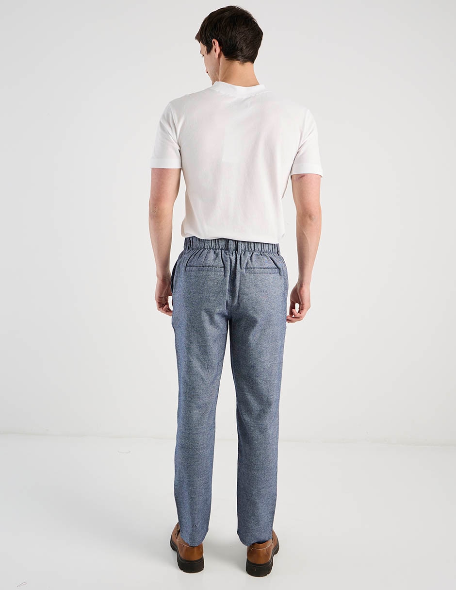 PANTALON JOGGER CONTE, 32, AZUL MARINO