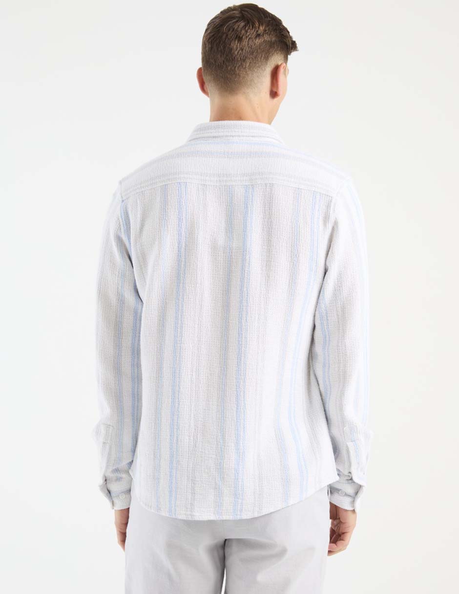 CAMISA COH26051-3 CONTE, G, GRIS CLARO
