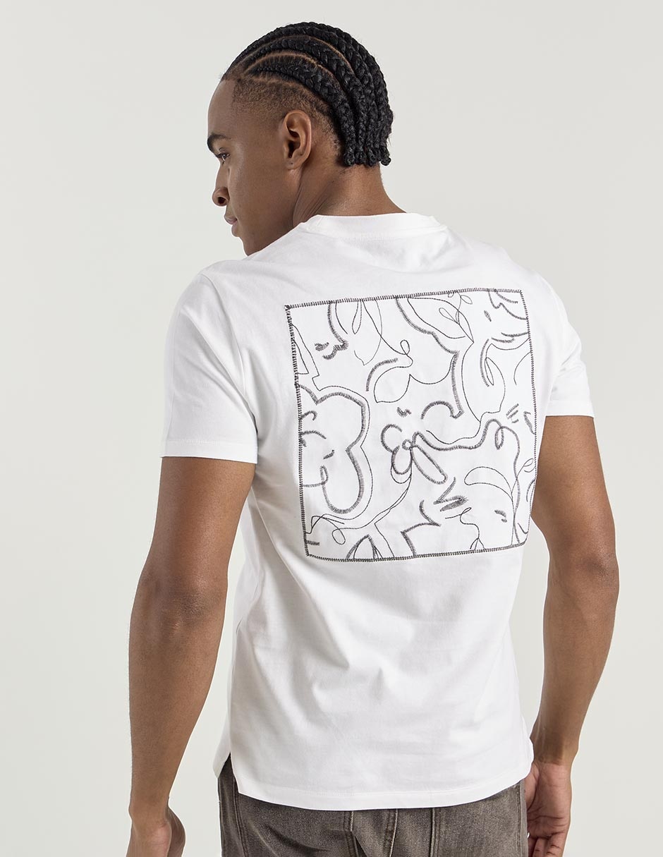 Playera cuello redondo para hombre 2