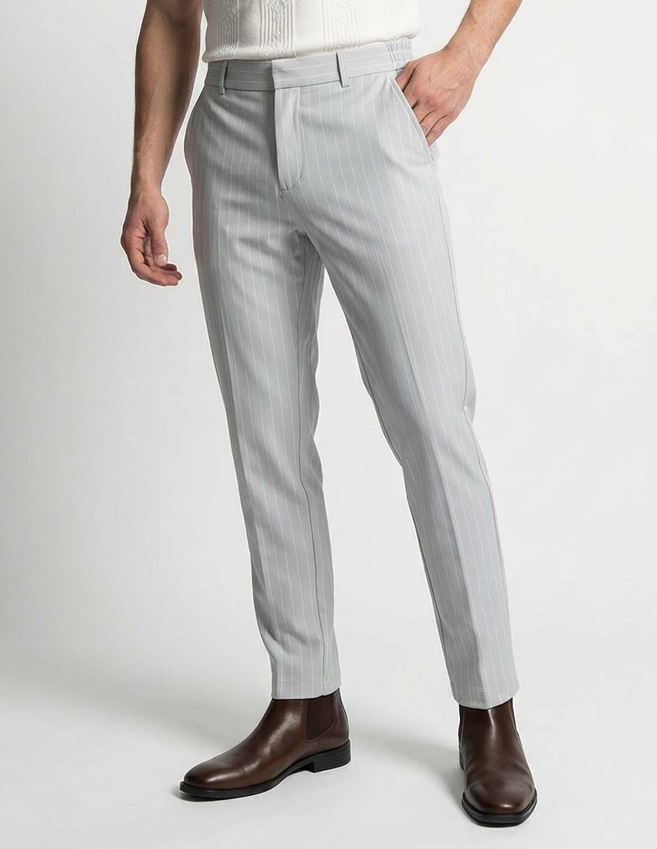 Pantalón de vestir slim para hombre Pantalón de vestir slim para hombre