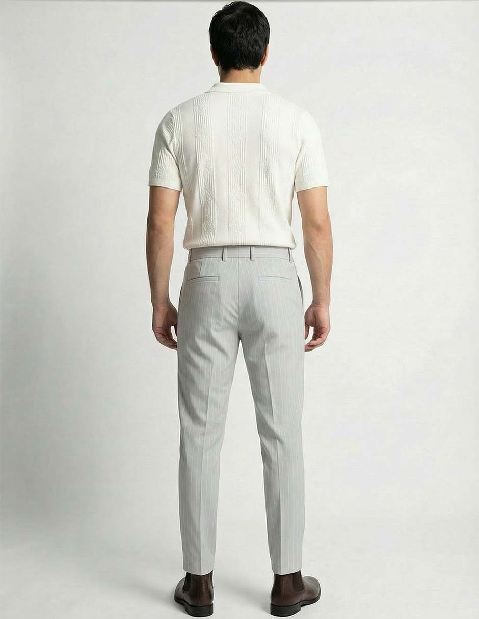 Pantalón de vestir slim para hombre 2