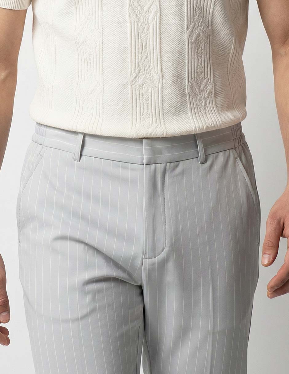 Pantalón de vestir slim para hombre 4