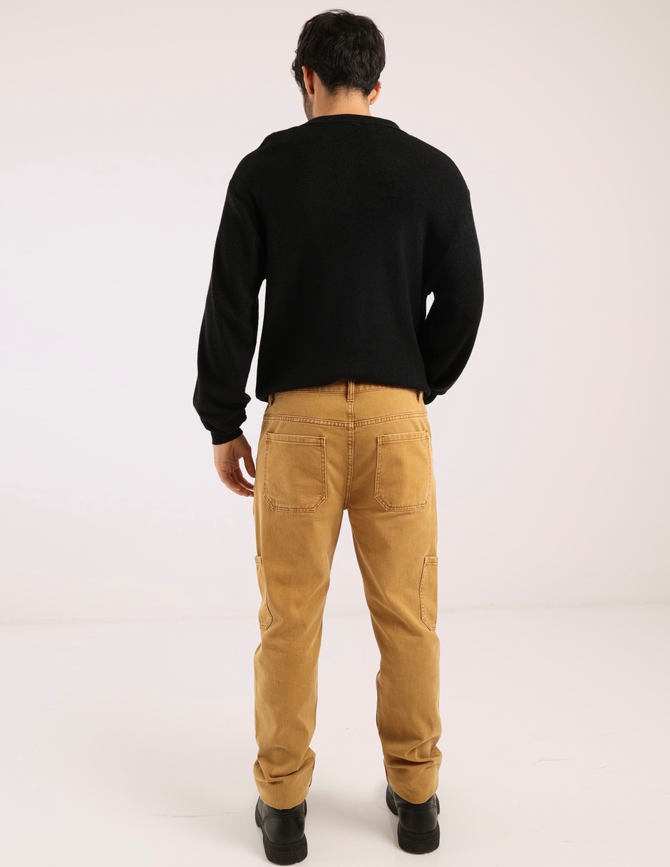 Jeans straight para hombre 6