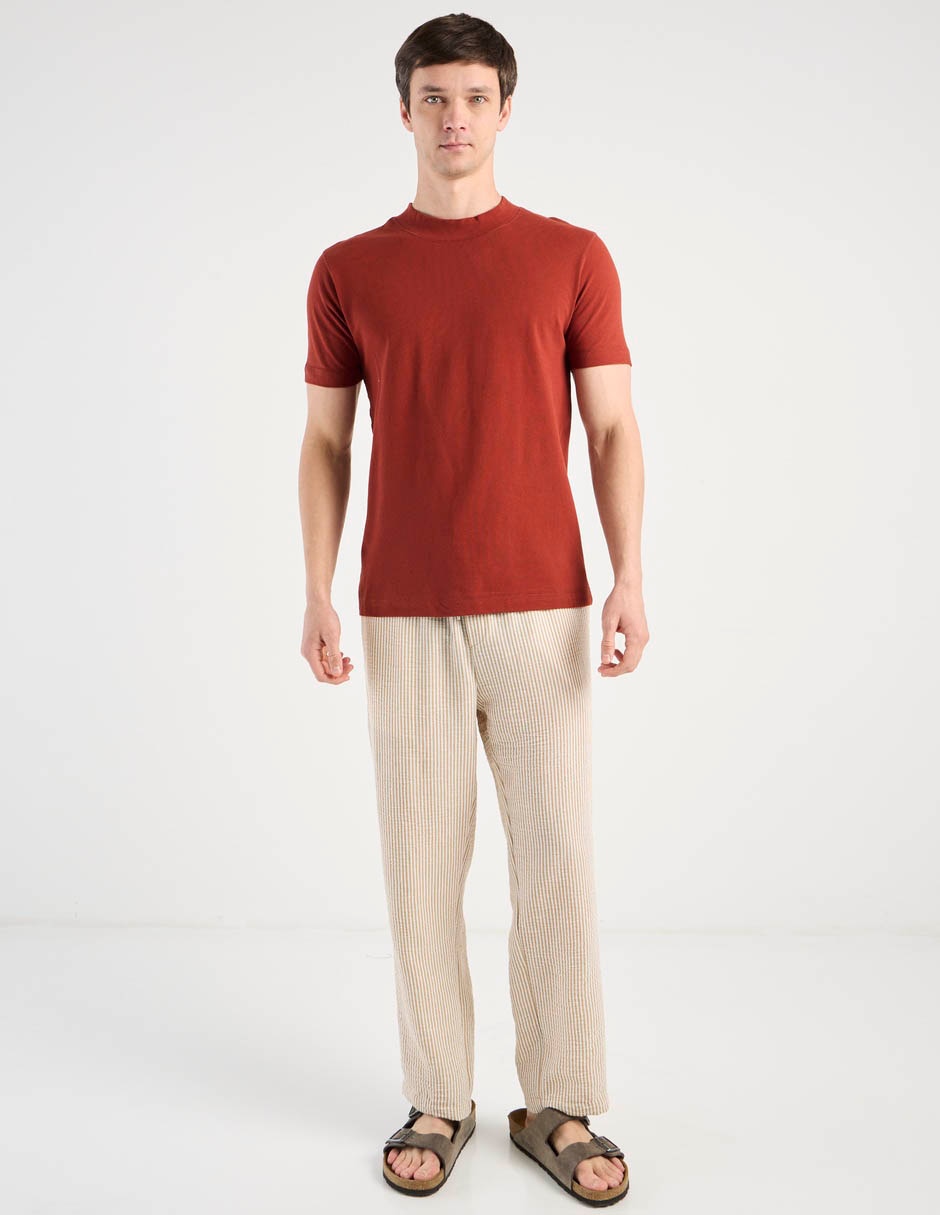 PLAYERA COH26078-5 CONTE, G, TERRACOTA