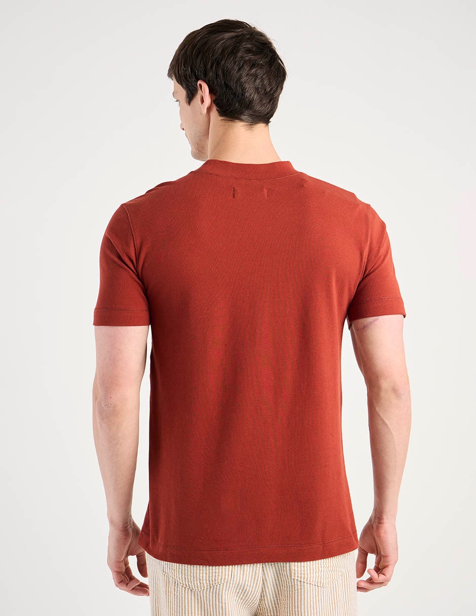 PLAYERA COH26078-5 CONTE, G, TERRACOTA