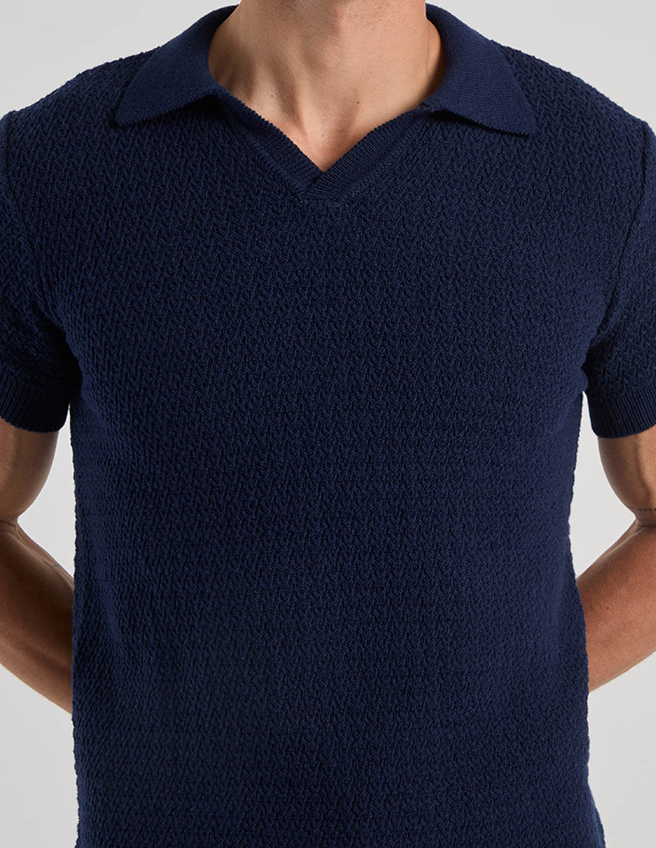 POLO COH26100-6 CONTEM, M, AZUL MARINO