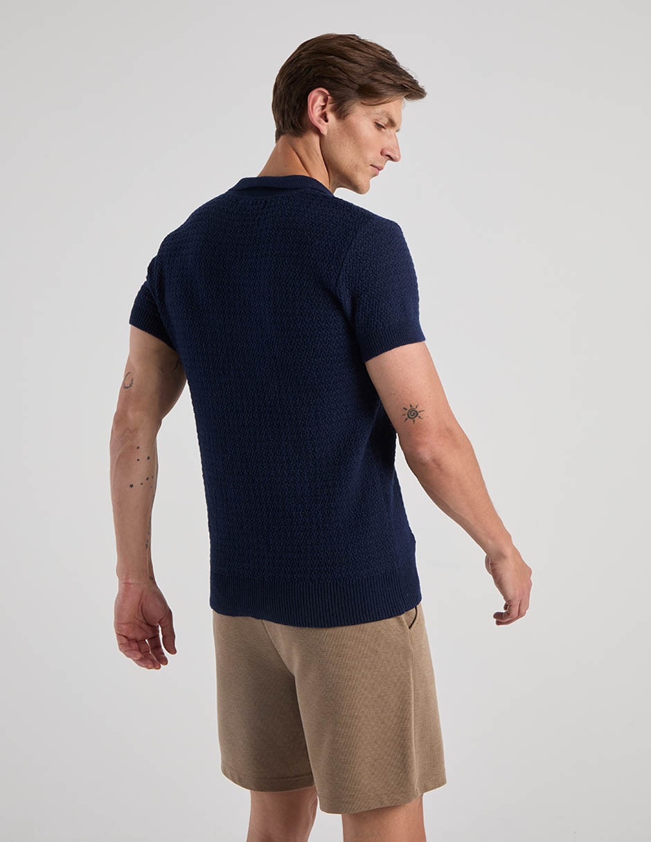 POLO COH26100-6 CONTEM, M, AZUL MARINO