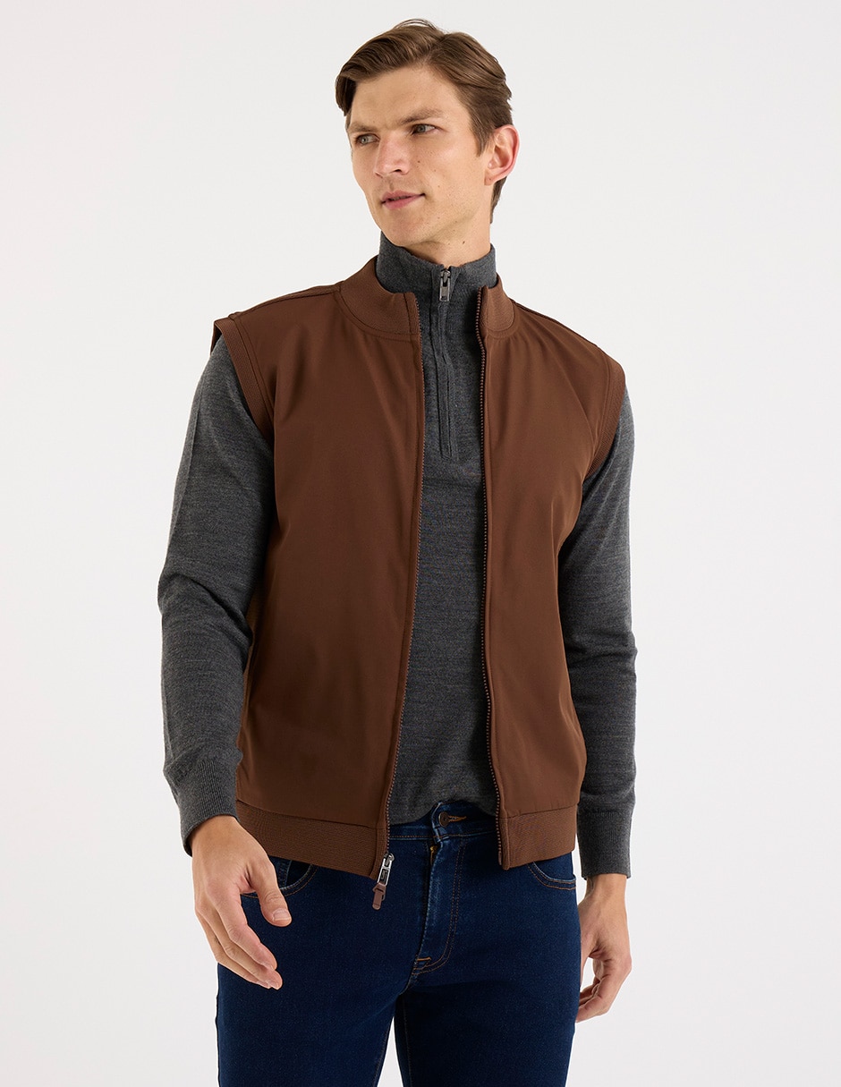 Chaleco con bolsillos para hombre