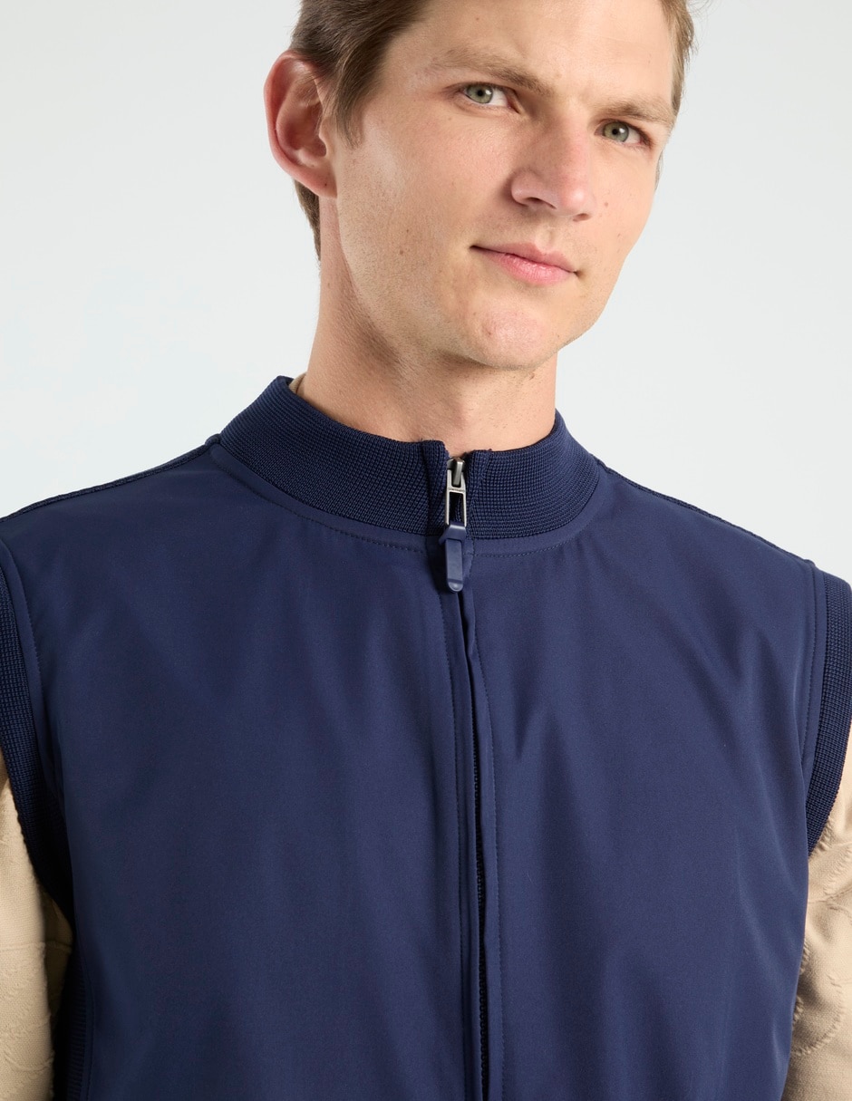 CHALECO COH26286-5 CON, M, AZUL MARINO