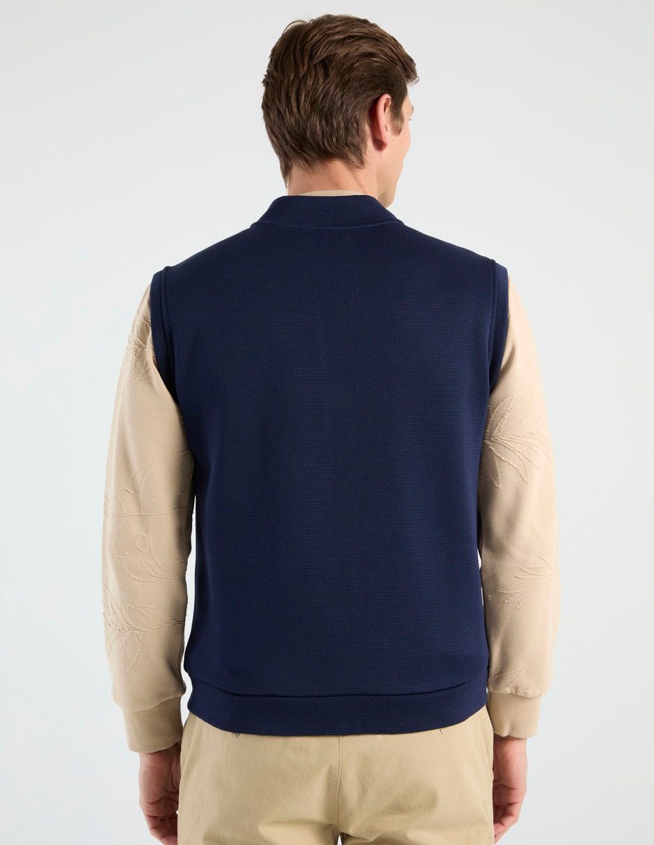 CHALECO COH26286-5 CON, M, AZUL MARINO