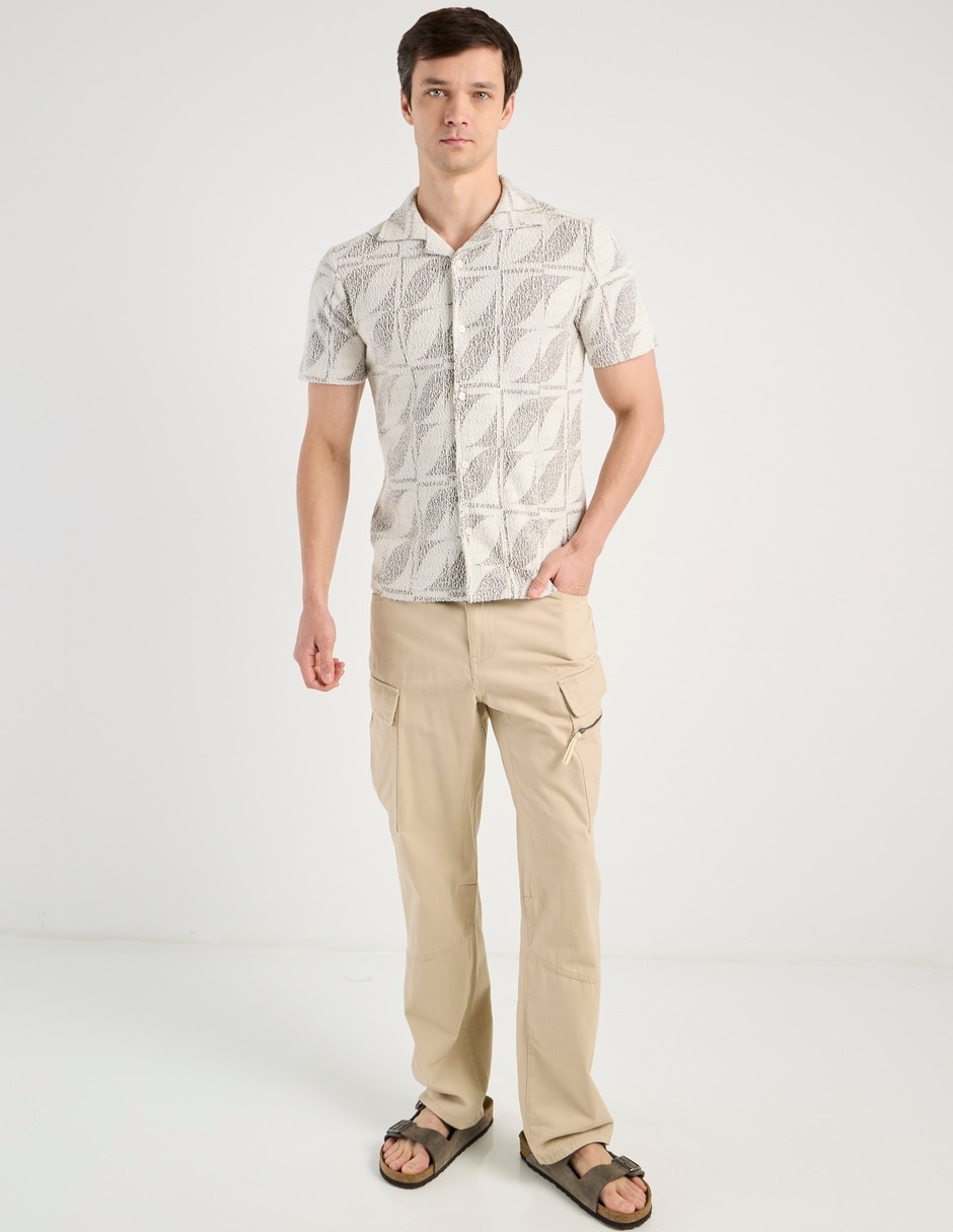 Pantalón cargo straight para hombre 2