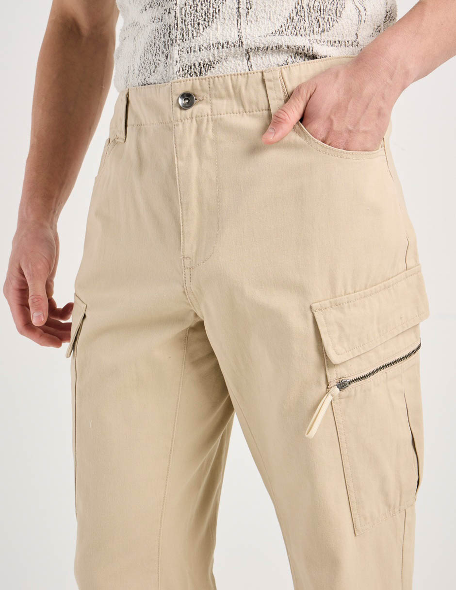 Pantalón cargo straight para hombre 4