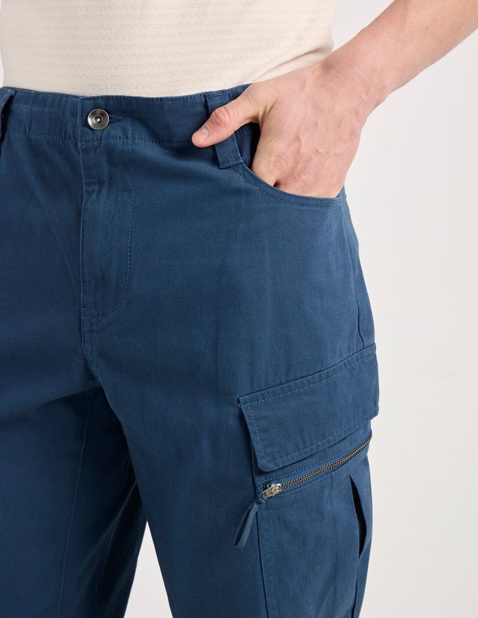 PANTALON CARGO CONTEMPO, 28, ALADO LISO