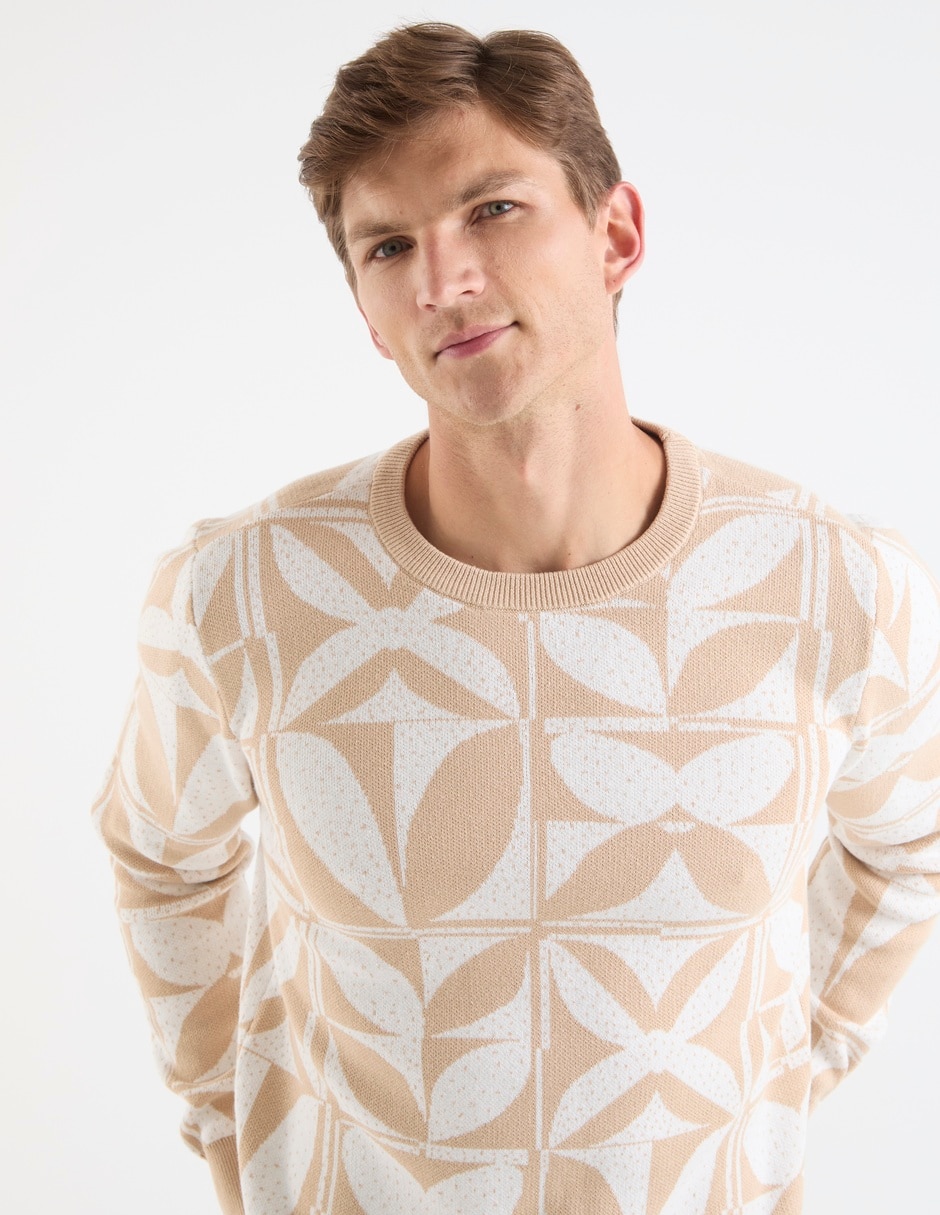 Suéter cuello redondo para hombre 5