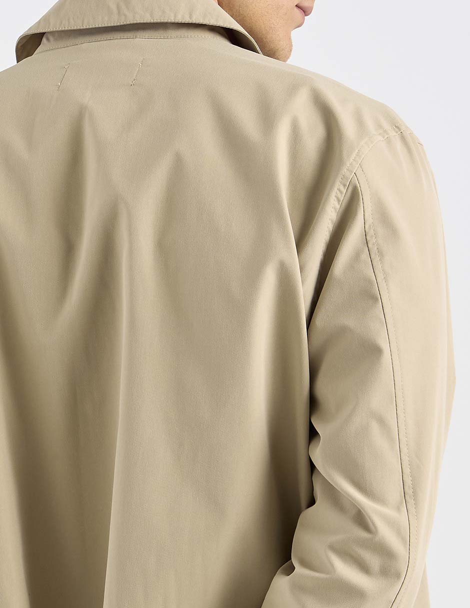 Sobrecamisa casual manga larga para hombre 5
