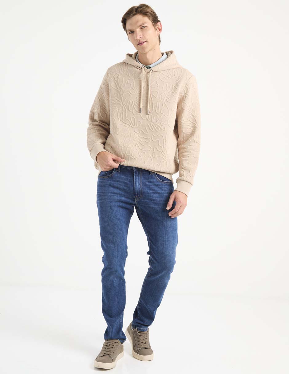 SUDADERA COH26021-2 CO, M, KHAKI CLARO