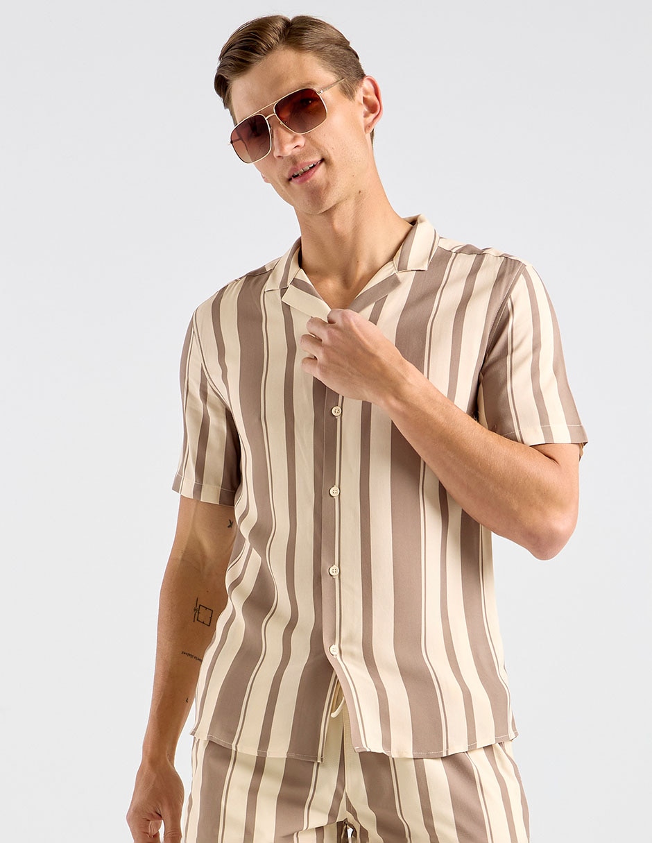 Camisa manga corta para hombre