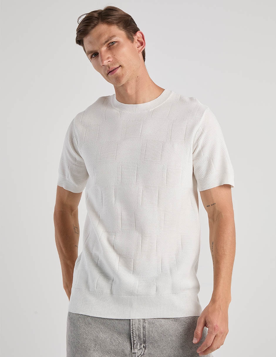 Playera cuello redondo para hombre Playera cuello redondo para hombre