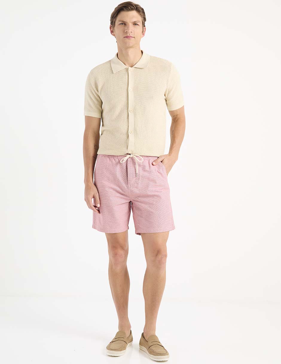Camisa casual manga corta para hombre 3