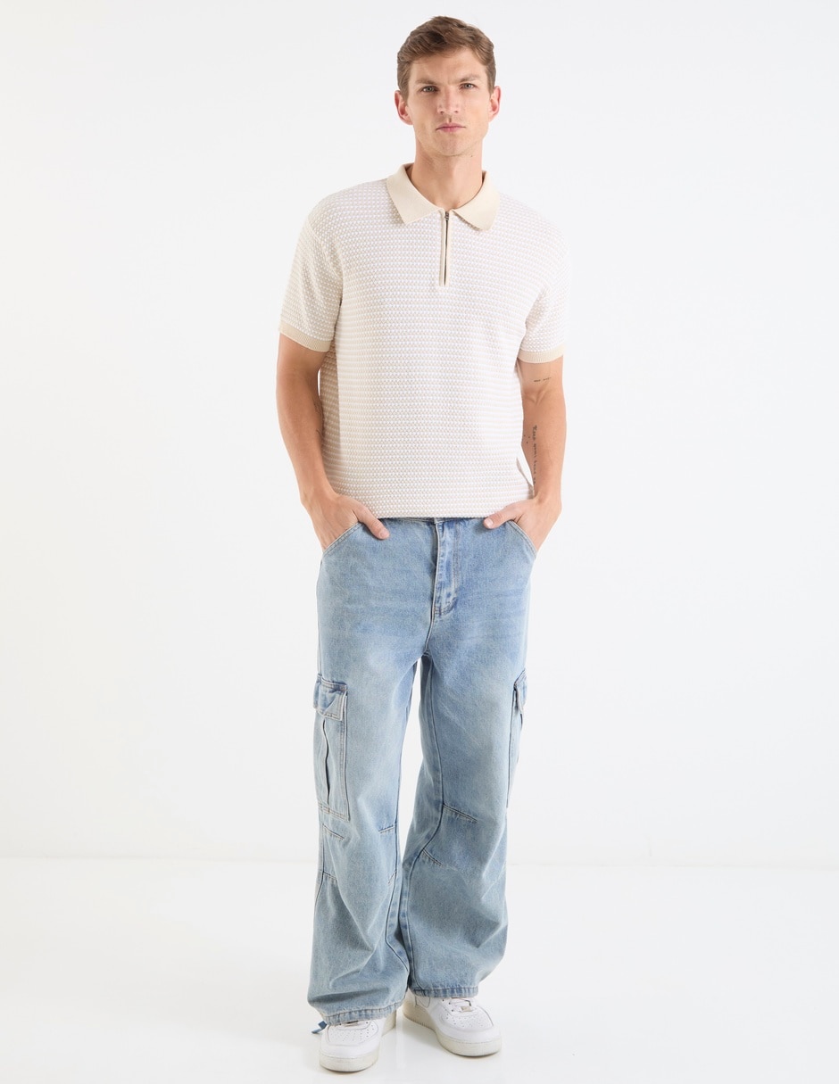 Playera tipo polo para hombre