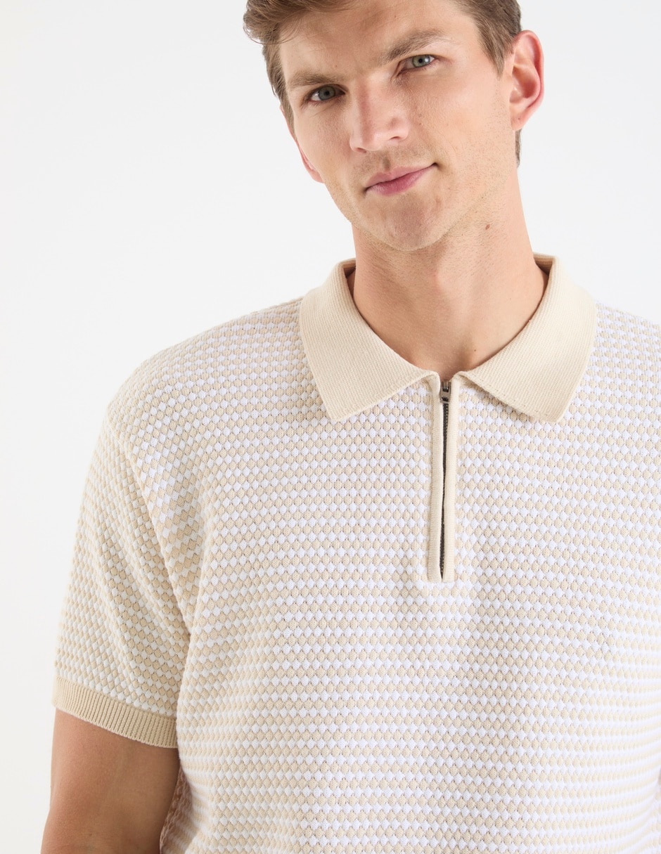 Playera tipo polo para hombre