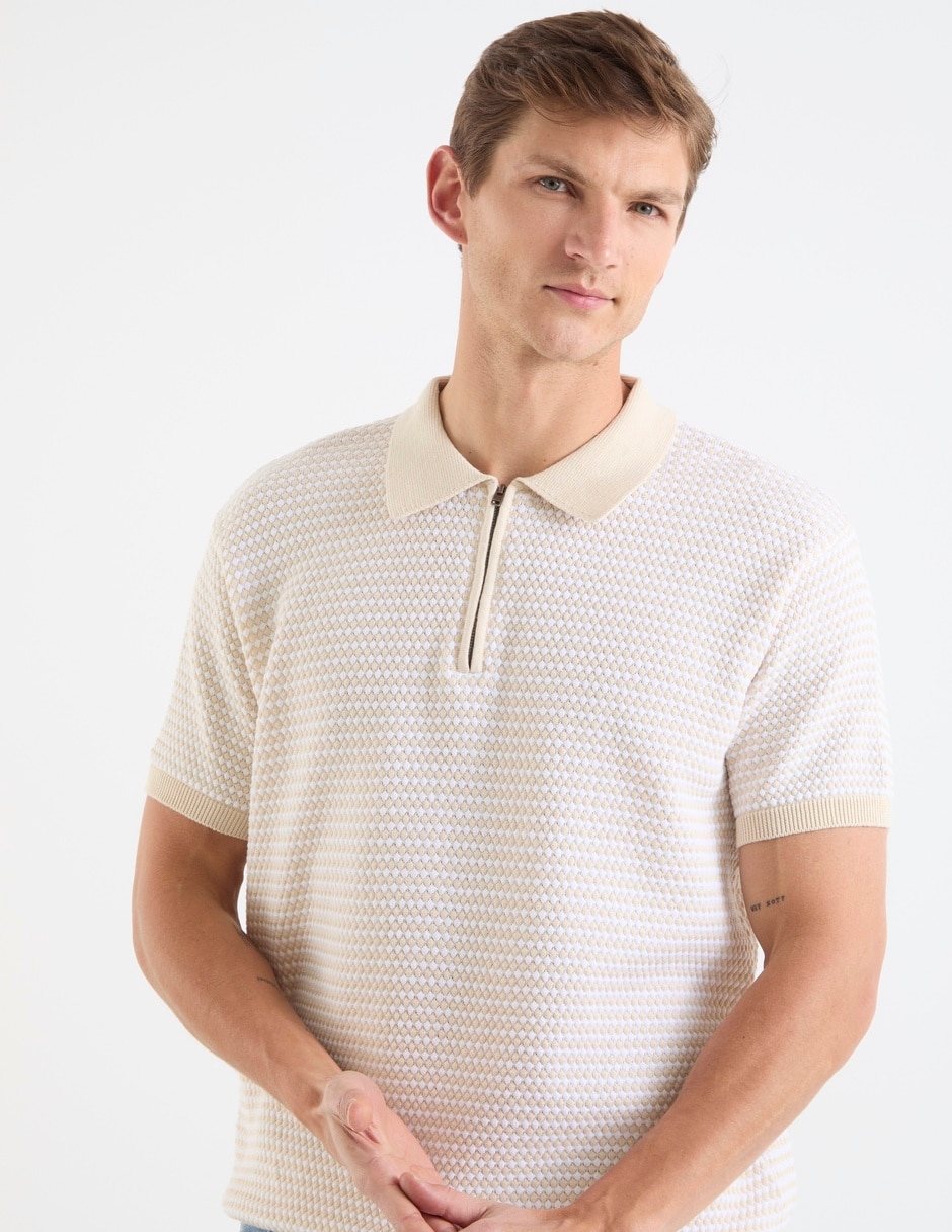 Playera tipo polo para hombre