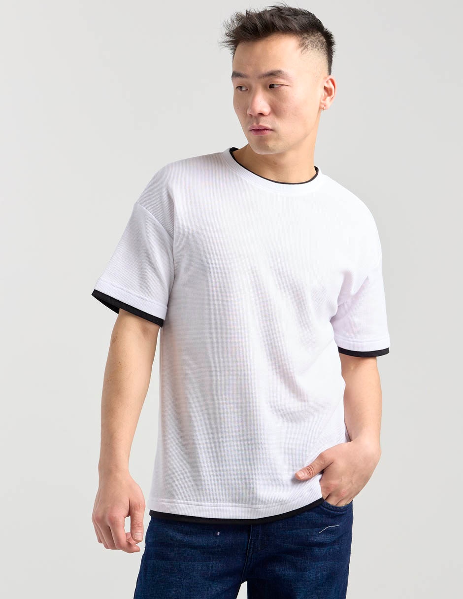 Playera cuello redondo para hombre Playera cuello redondo para hombre