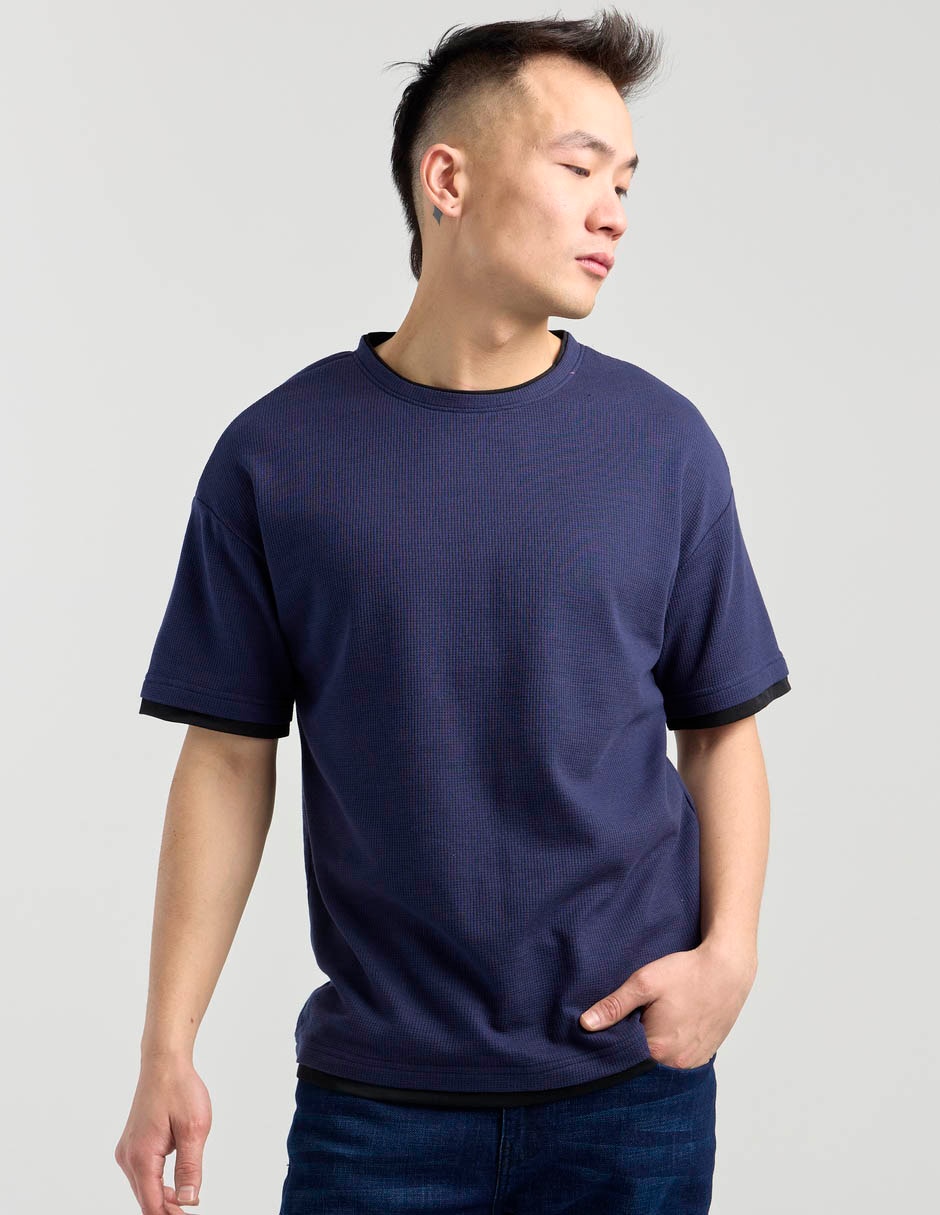 Playera Contempo cuello redondo para hombre