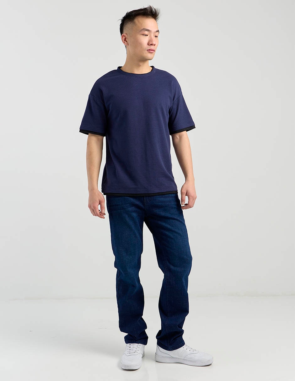 Playera Contempo cuello redondo para hombre