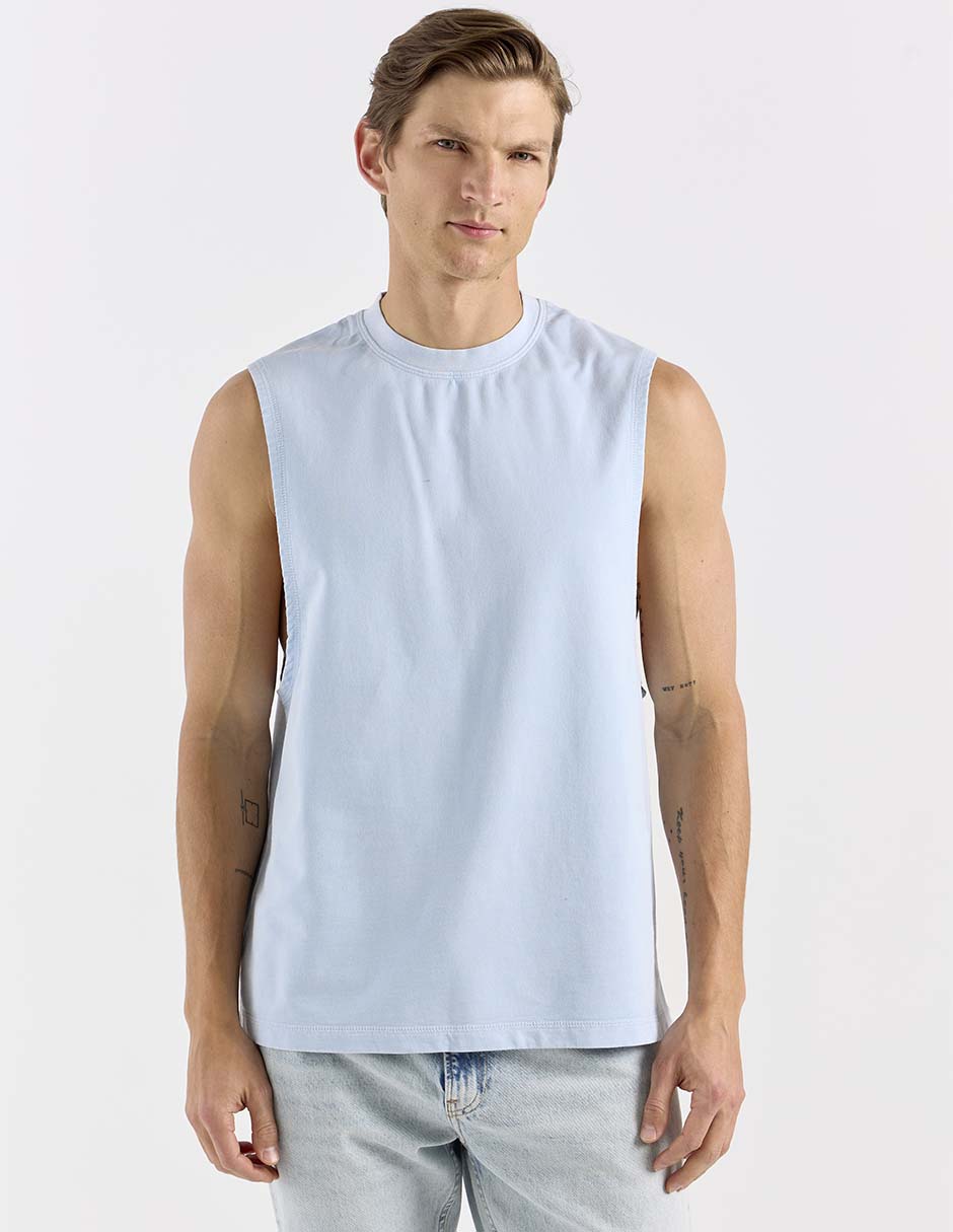 Playera cuello redondo para hombre