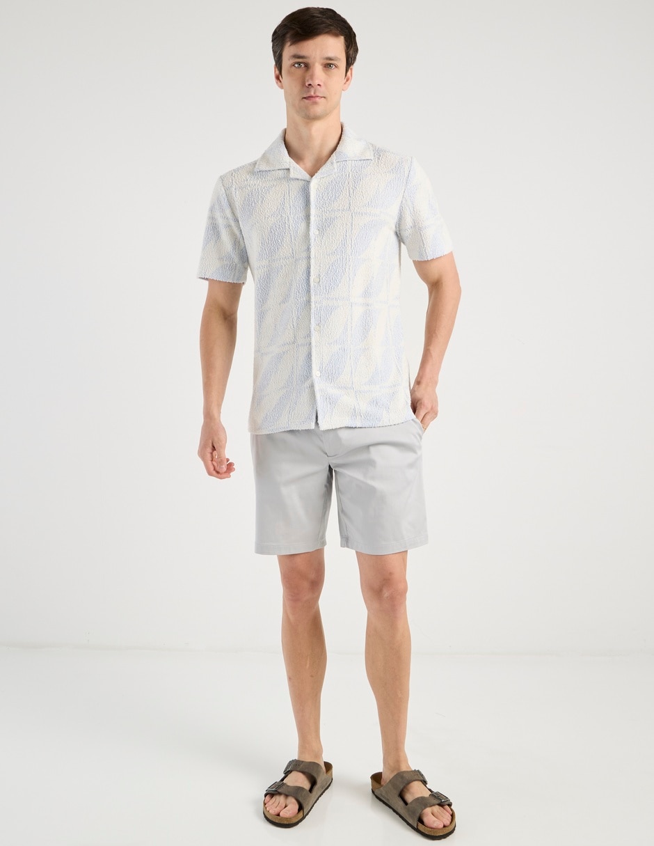 CAMISA COH26216-4 CONT, G, DENIM CLARO