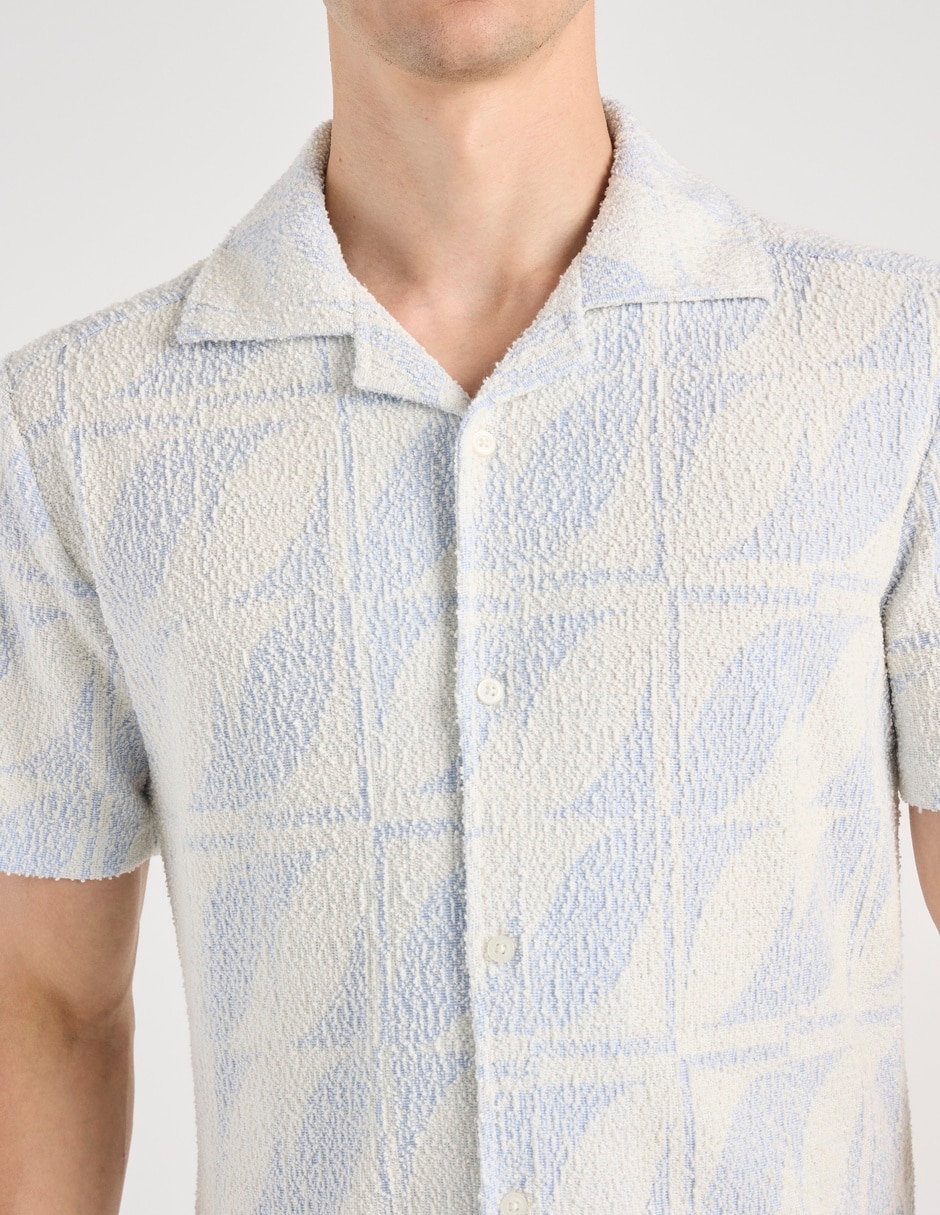 CAMISA COH26216-4 CONT, G, DENIM CLARO
