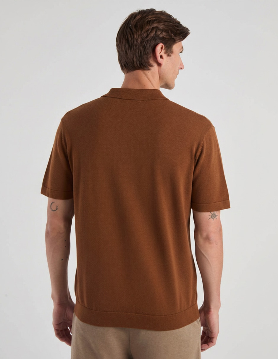 Camisa casual manga corta para hombre 6