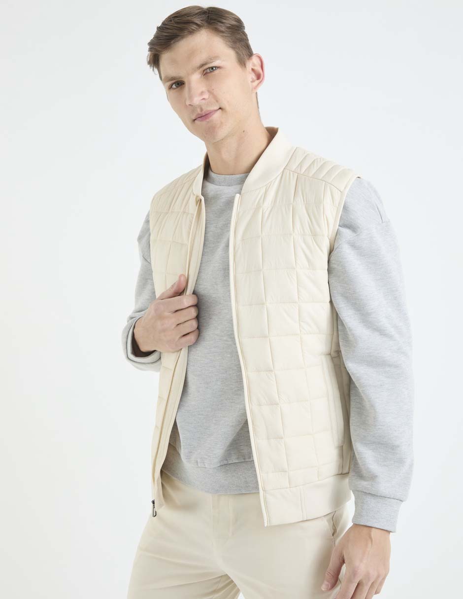 Chaleco capitonado para hombre