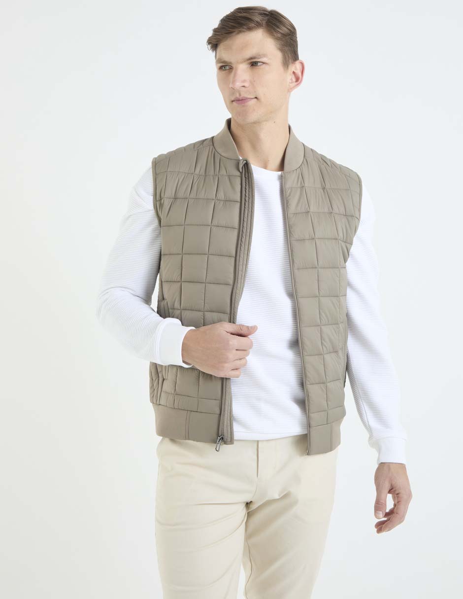 Chaleco capitonado para hombre