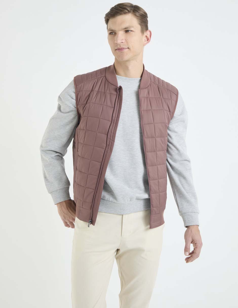 Chaleco capitonado para hombre