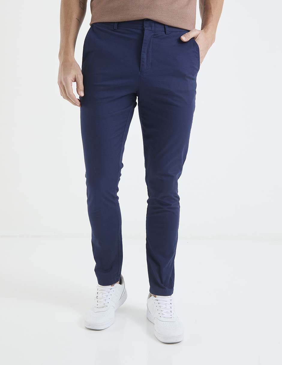 Pantalón chino slim para hombre Pantalón chino slim para hombre