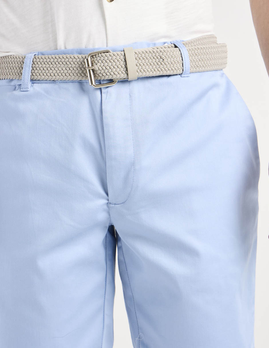 BERMUDA CONTEMPO, 32, DENIM CLARO LISO