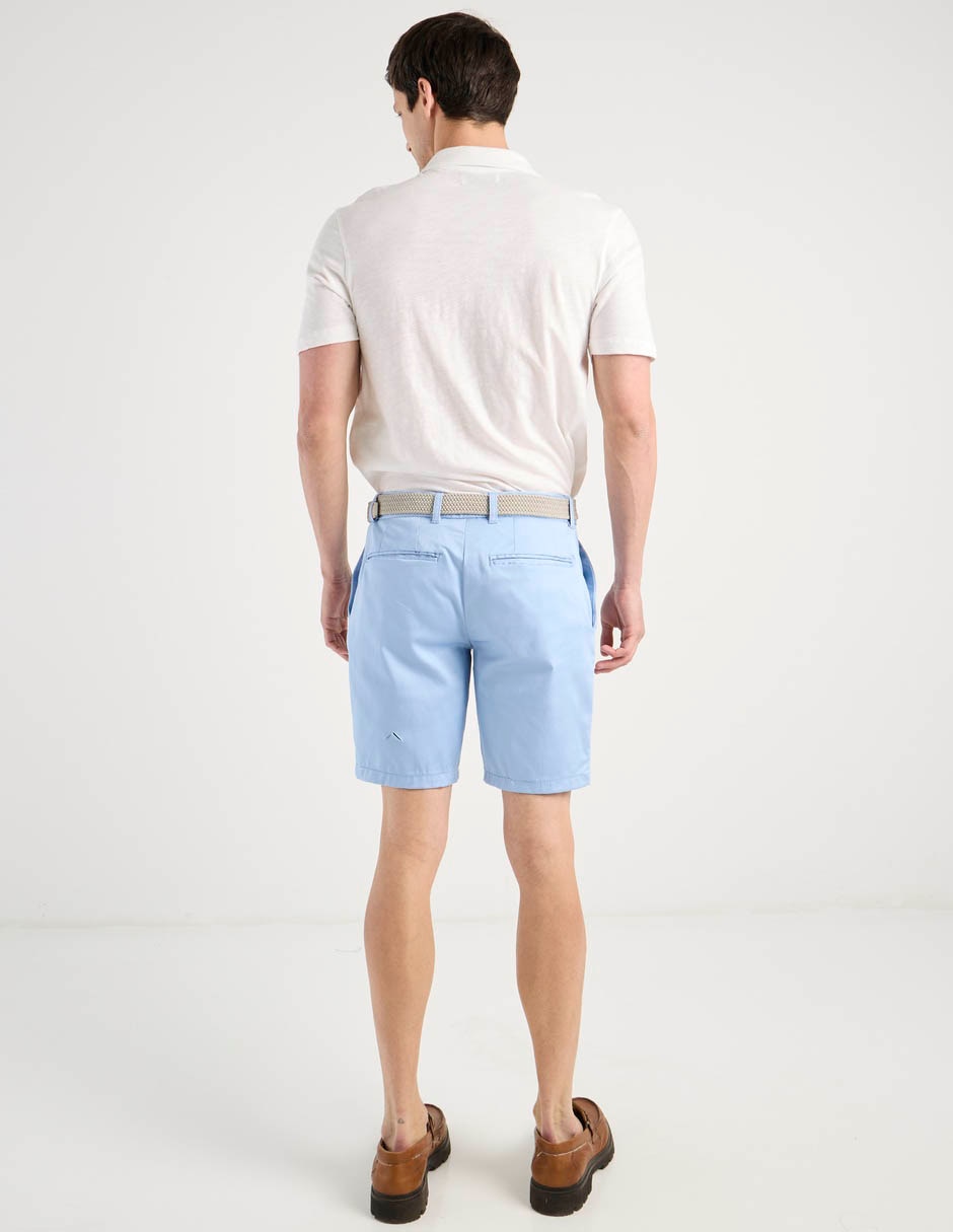 BERMUDA CONTEMPO, 32, DENIM CLARO LISO