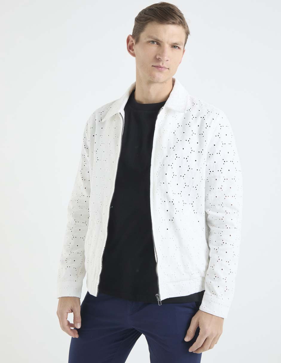 Chamarra con bolsillos para hombre Chamarra con bolsillos para hombre