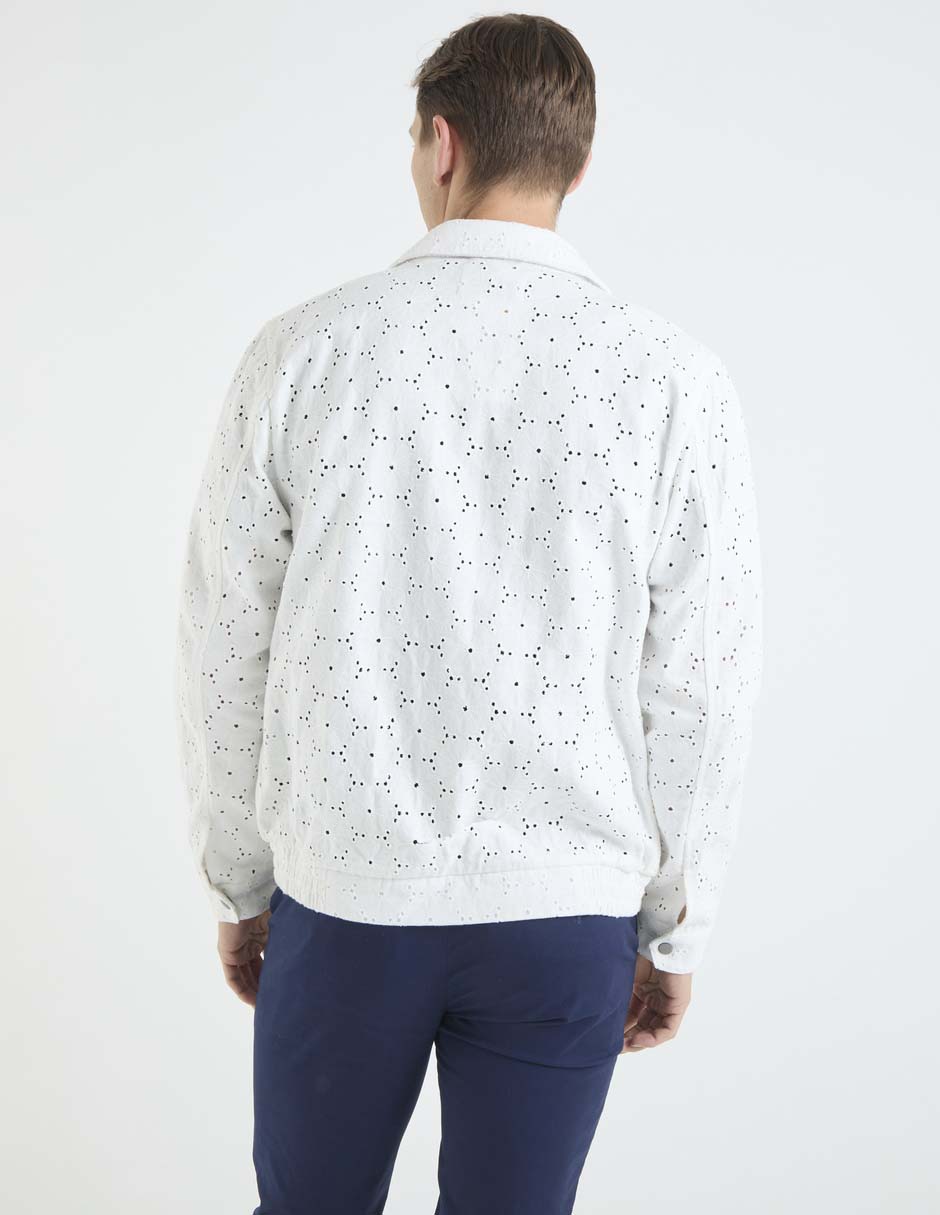 Chamarra con bolsillos para hombre 2